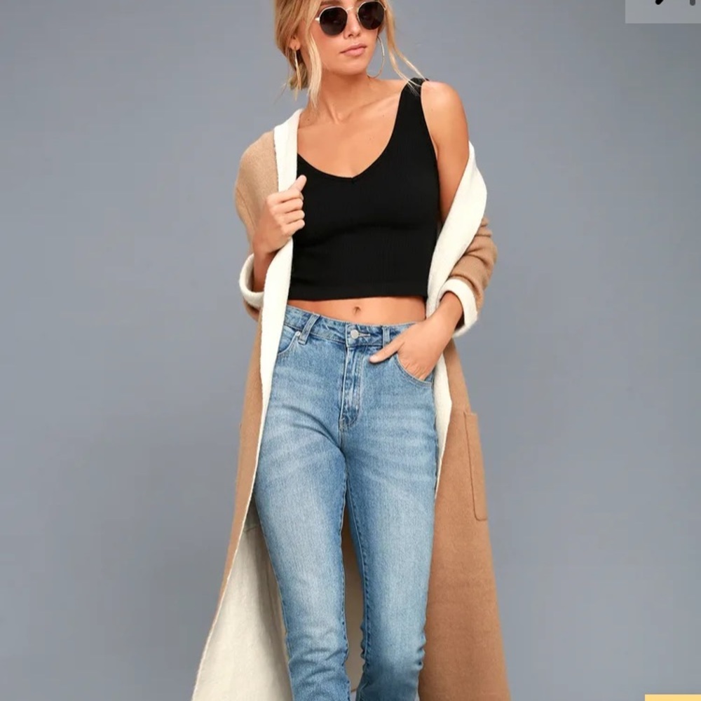 Intimately Free People Cropped Ribbed Tank